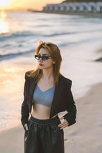 Load image into Gallery viewer, Ruwen Lace Cami Set - Grey