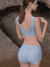 Load image into Gallery viewer, Ruwen Silk Back Set - Baby Blue