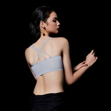 Load image into Gallery viewer, SALE Crossover Back Bra - Grey