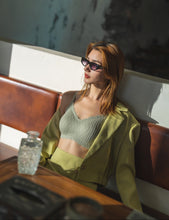 Load image into Gallery viewer, Ruwen Lace Cami Set - Matcha
